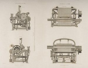 Four Views of the Power Loom, c.1830